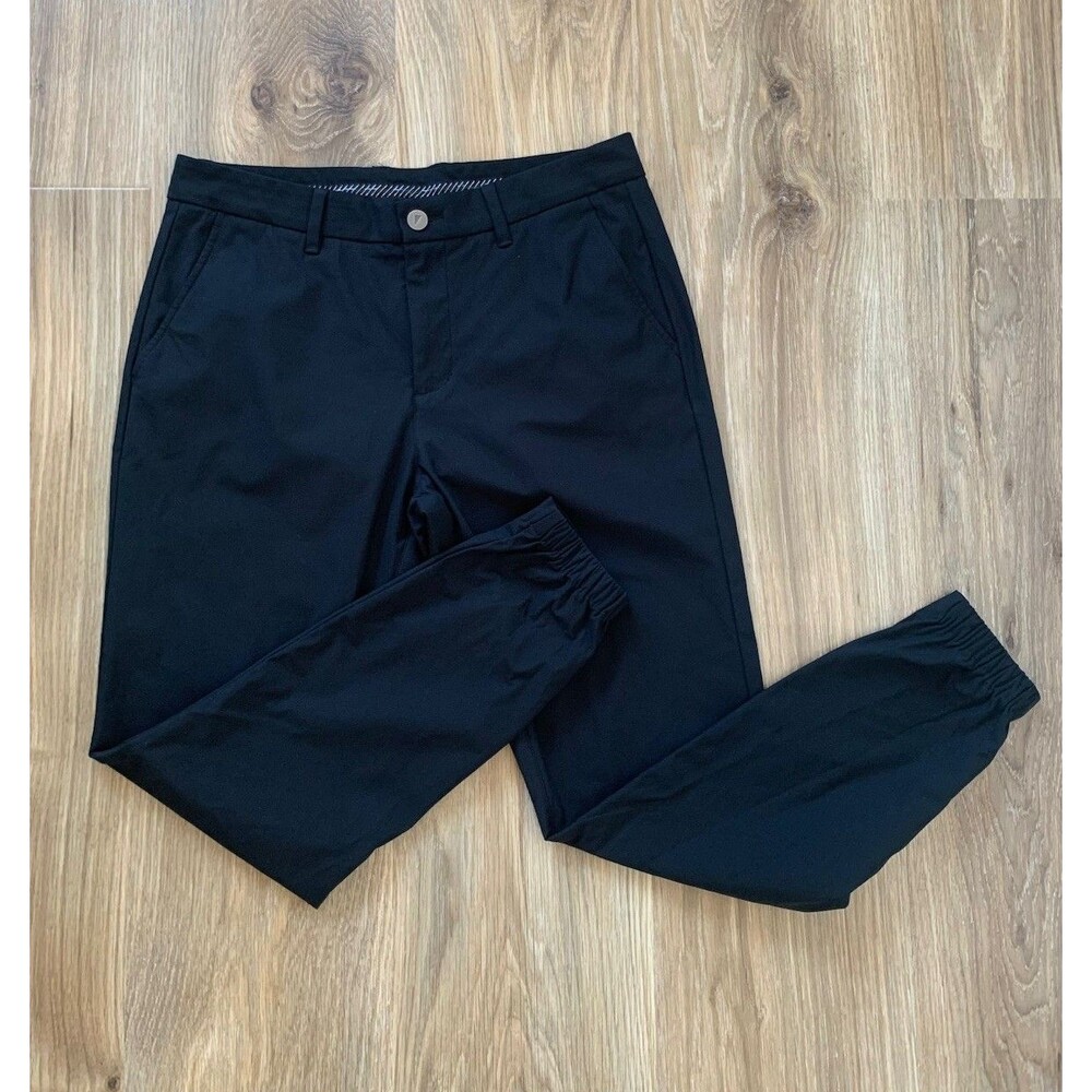 Primo Joggers Mens 32x29 Black Stretch Athletic Performance Golf Pants